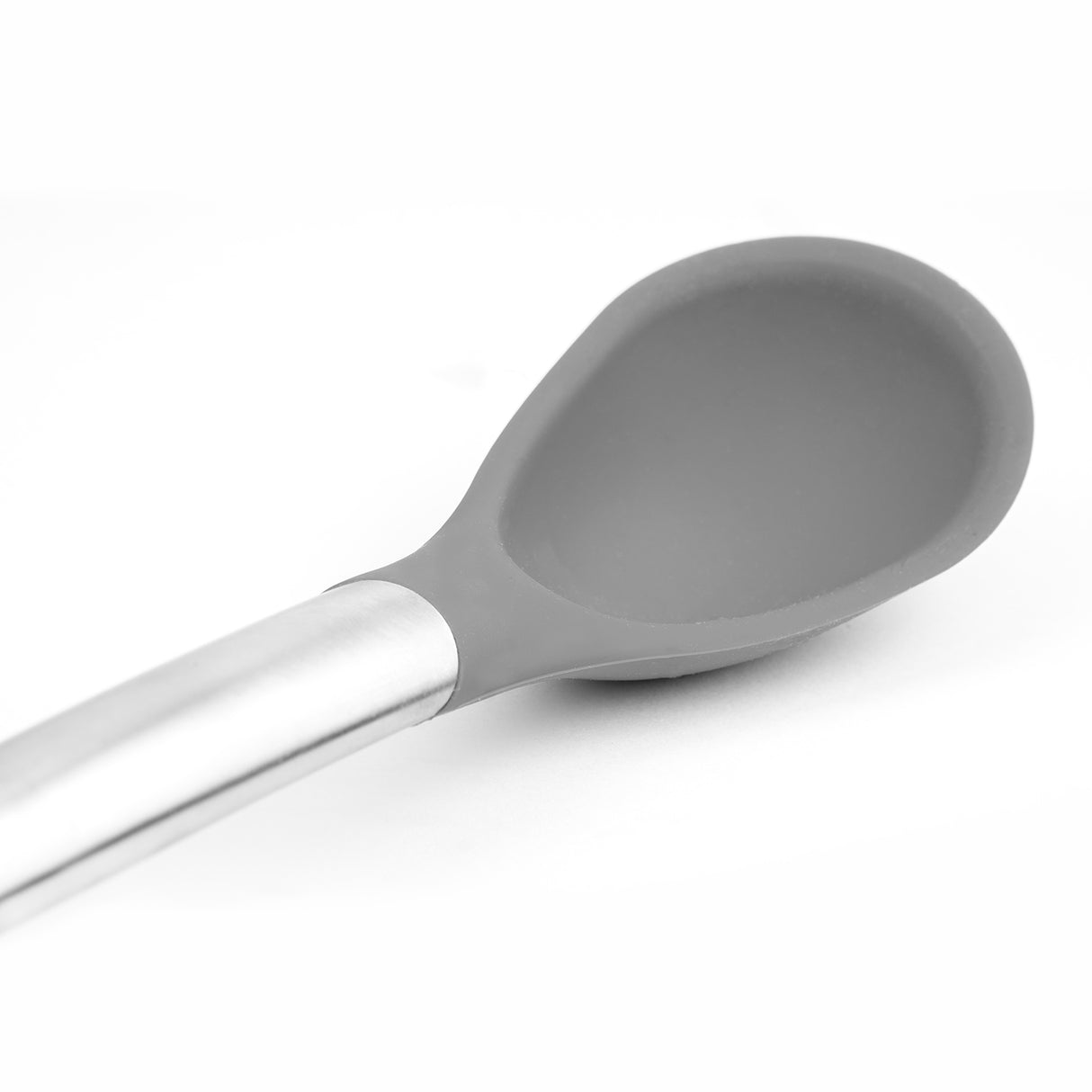 Grauer CUISIPRO Kochlöffel Elegance, 30,5 cm, aus langlebigem Material, ideal zum Kochen und Umrühren in der Küche.