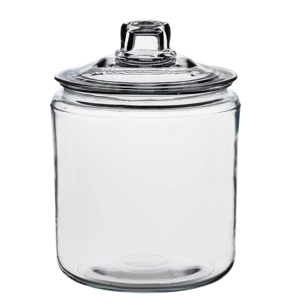 Vorratsglas von ANCHOR HOCKING mit HERRITAGE HILL Design, transparentes Glas mit Schraubverschluss für Lebensmittelaufbewahrung