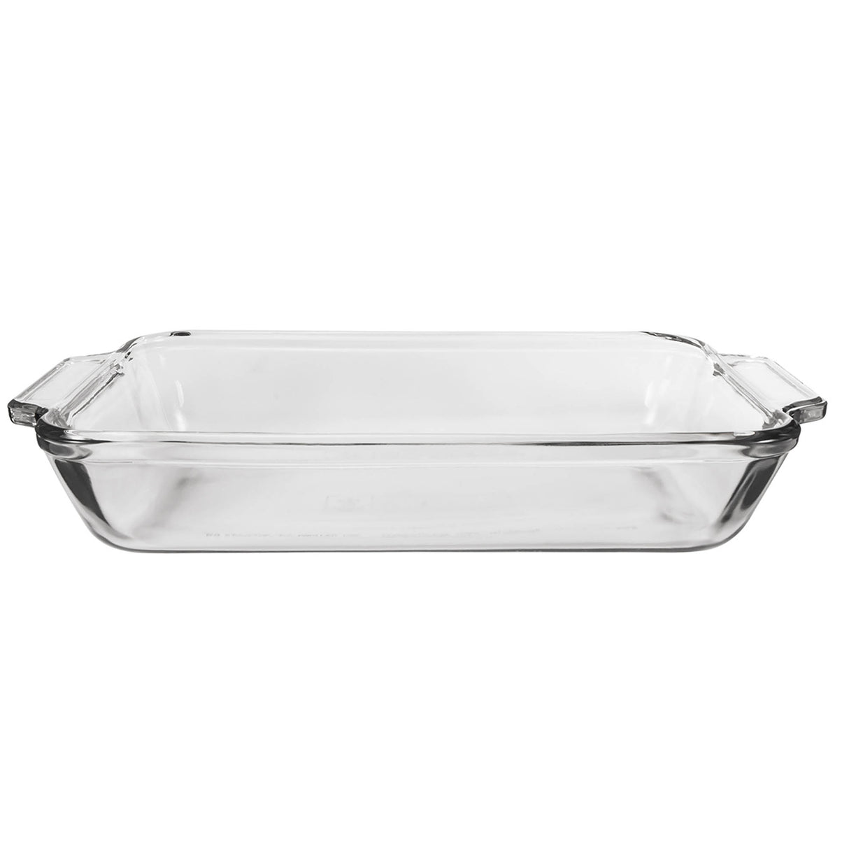 ANCHOR HOCKING Auflaufform aus der BASICS-Serie, hitzebeständig und ideal für Aufläufe und Ofengerichte, klare Glas-Optik.