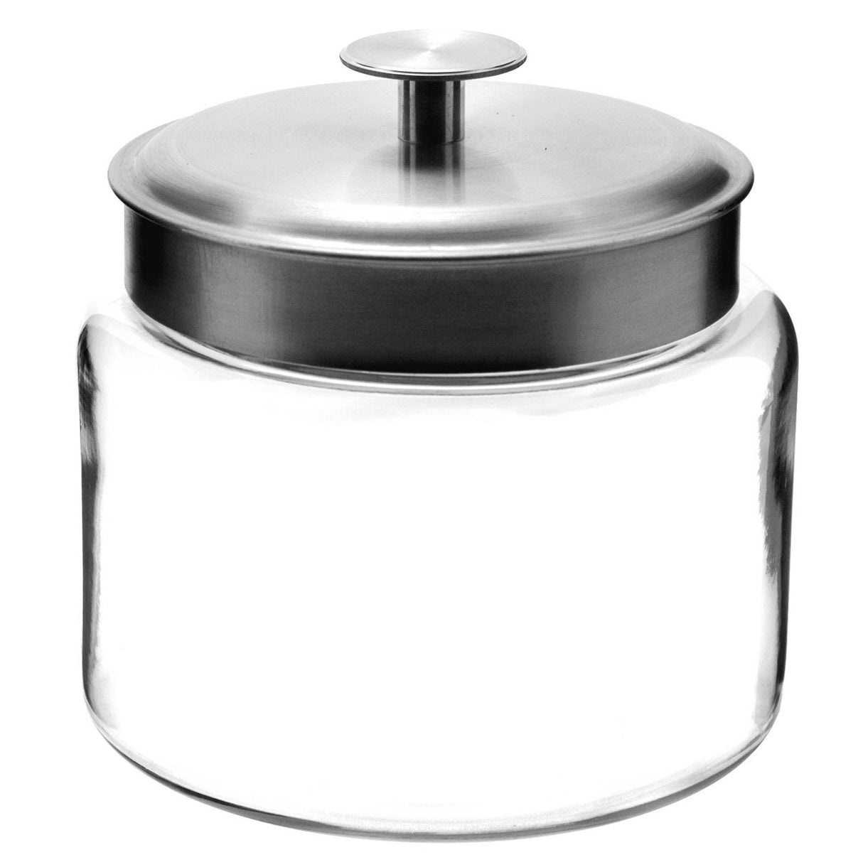 Vorratsglas von ANCHOR HOCKING, Montana-Serie, transparentes Glas mit Schraubverschluss für Lebensmittelaufbewahrung
