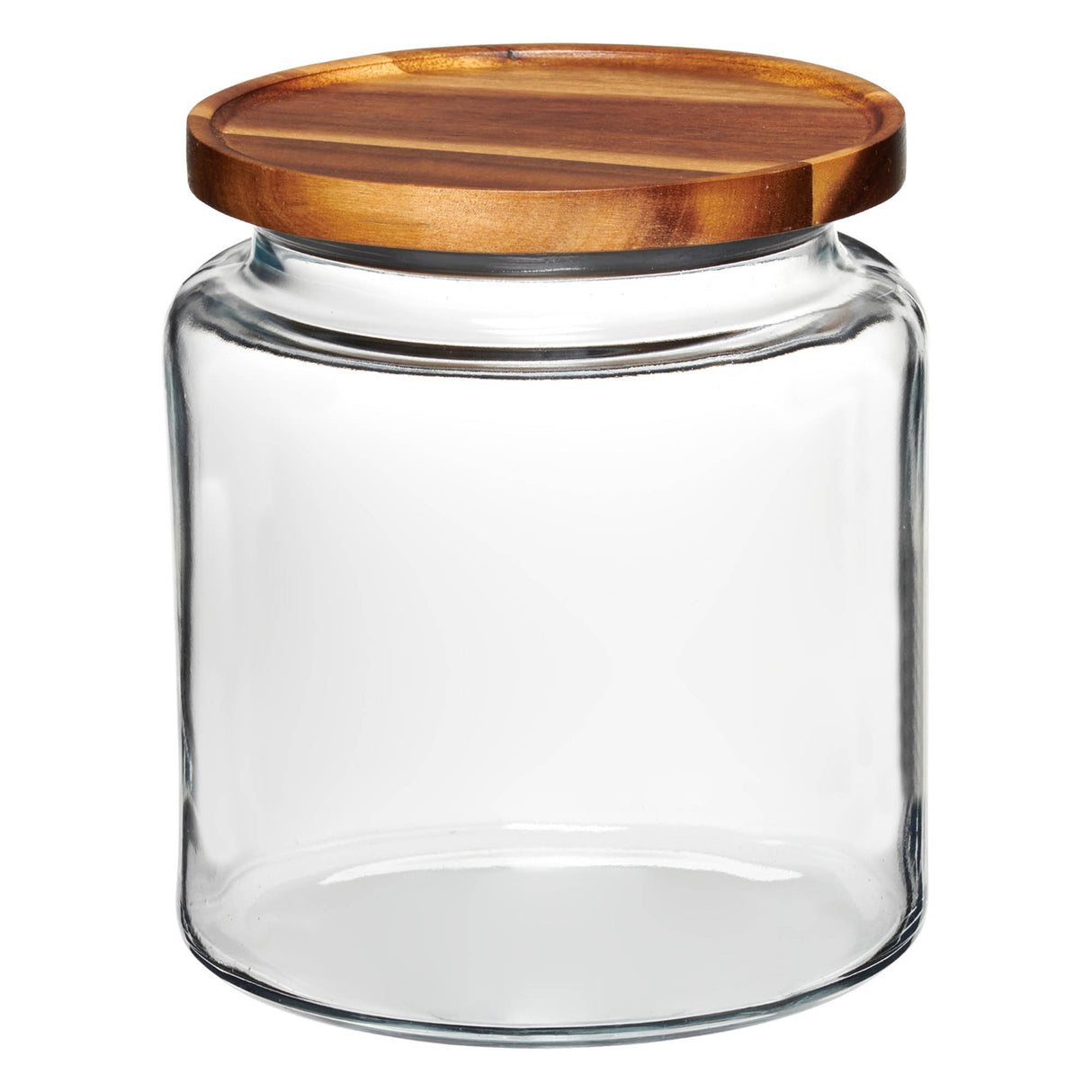 Vorratsglas von ANCHOR HOCKING in klarer Glasoptik, ideal zur Aufbewahrung von Lebensmitteln, mit Deckel im Montana-Design
