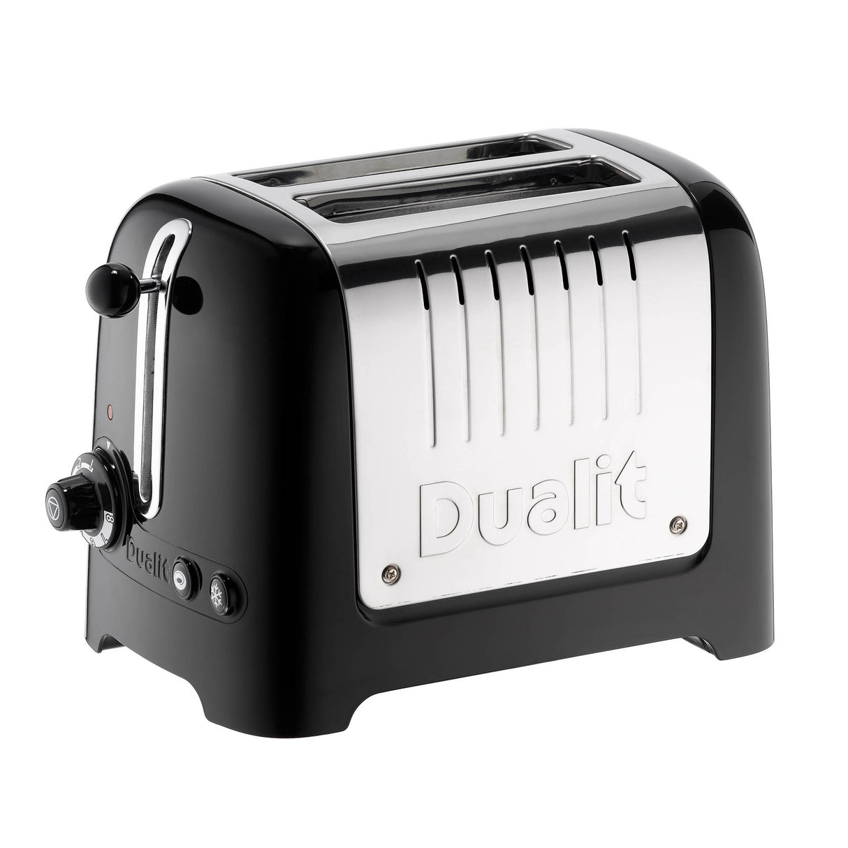 Dualit Toaster Lite mit 2 Scheiben, elegantes Edelstahlgerät zum Toasten von Brot und Bagels, modernes Küchengerät