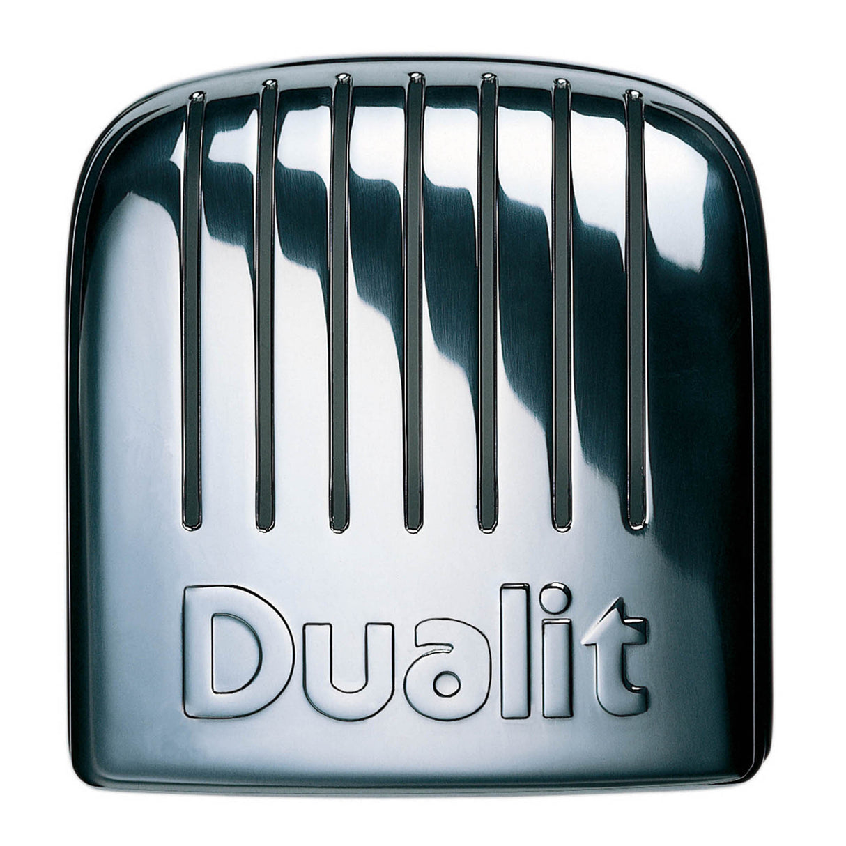 Polierter DUALIT Toaster VARIO für 4 Brotscheiben, elegantes Design und hochwertige Verarbeitung, sichtbar im Bild