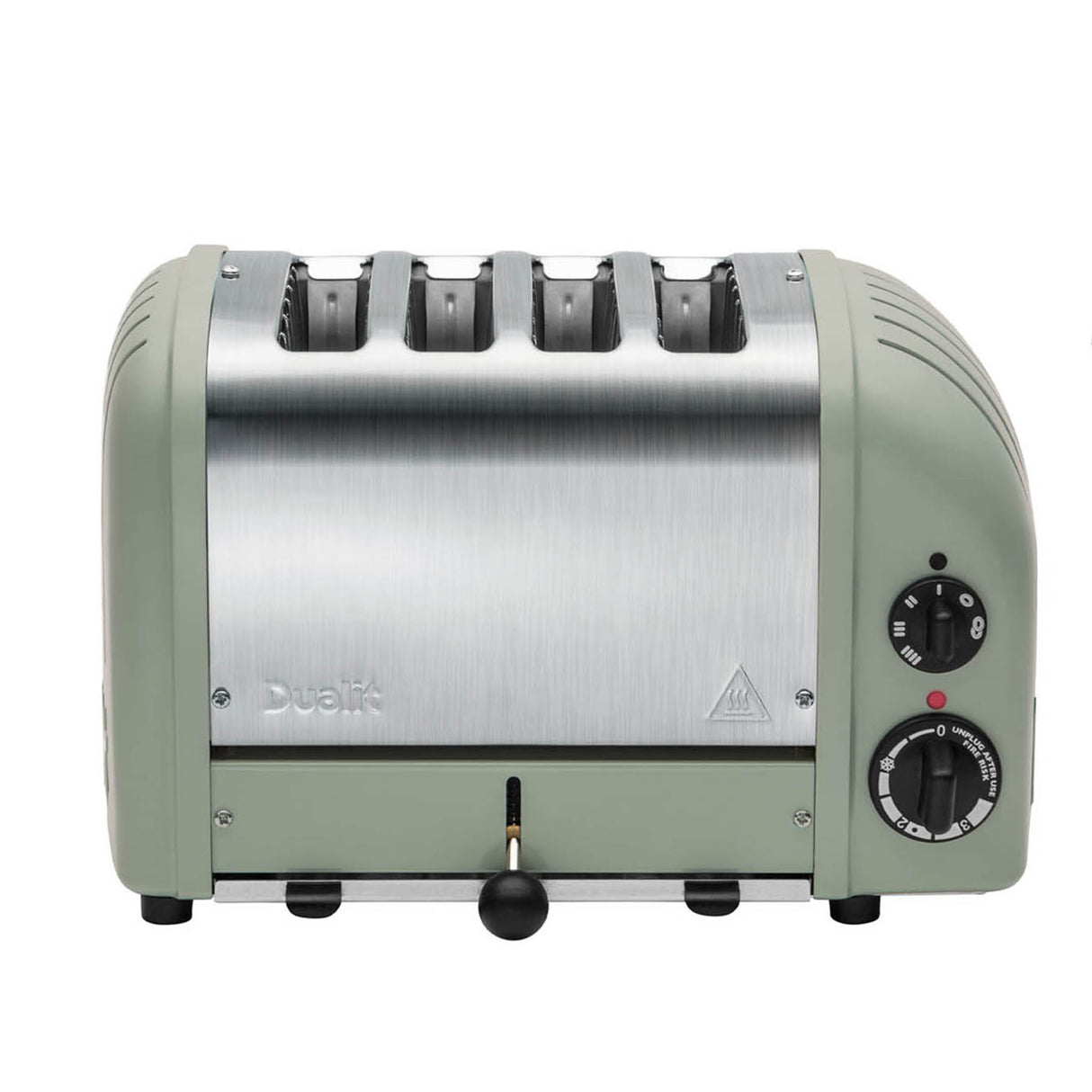 Dualit Toaster NewGen in Salbei, 4 Scheiben, Edelstahlgehäuse, modern design, für knuspriges Toasten.