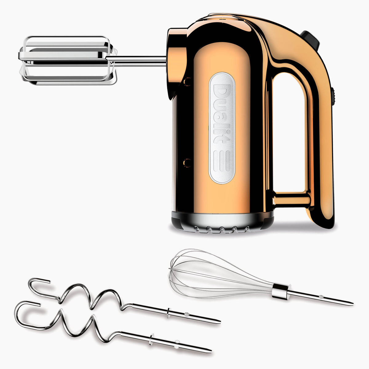 Handmixer DUALIT CLASSIC in Kupfer, stilvoller Küchenmixer mit ergonomischem Design und robustem Körper.