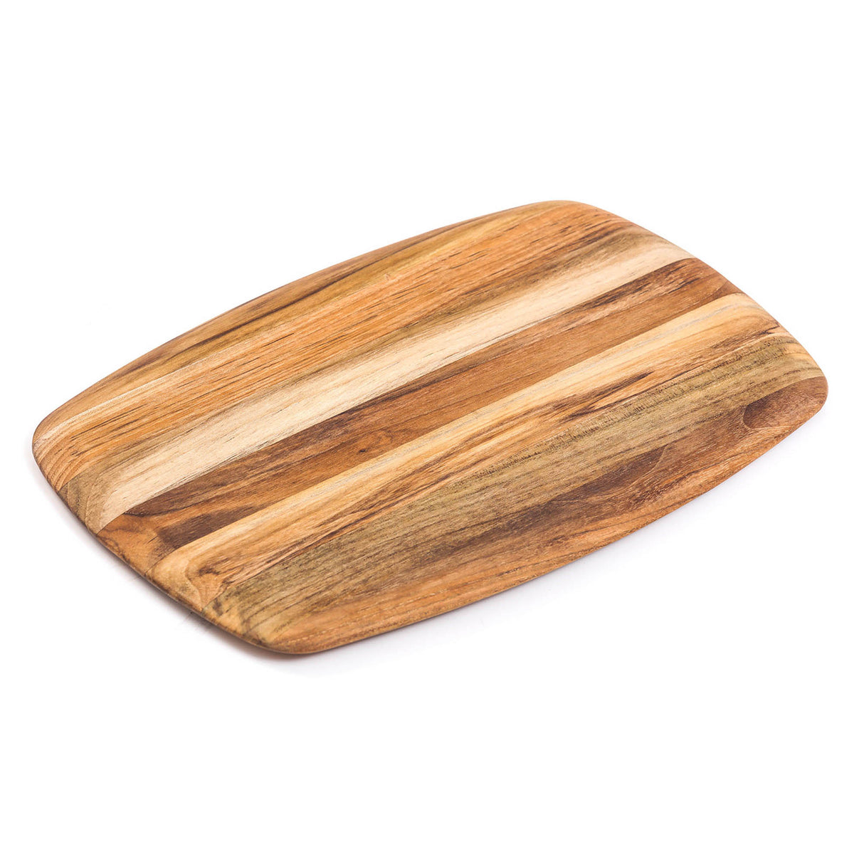 Rechteckiges Teakholz-Schneidebrett von TEAKHAUS, elegante Oberfläche, ideal zum Schneiden und Servieren.