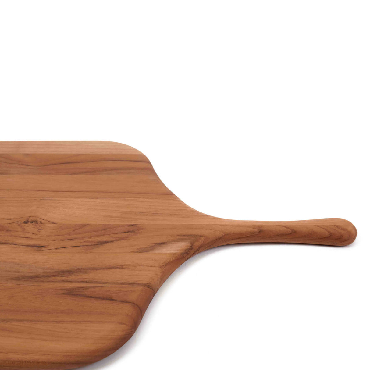 Teakholz-Schneidebrett von TEAKHAUS, ideal für Pizza, aus robustem Teakholz, handgefertigt und langlebig.