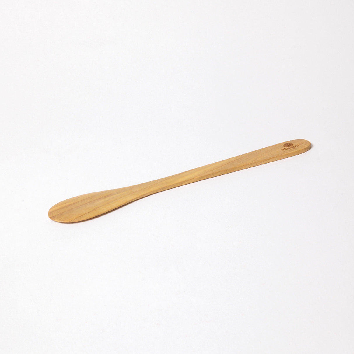 Runder Spachtel von BÉRARD in Olivengrün, 30 cm Länge, glatte Oberfläche für kreative Maltechniken.