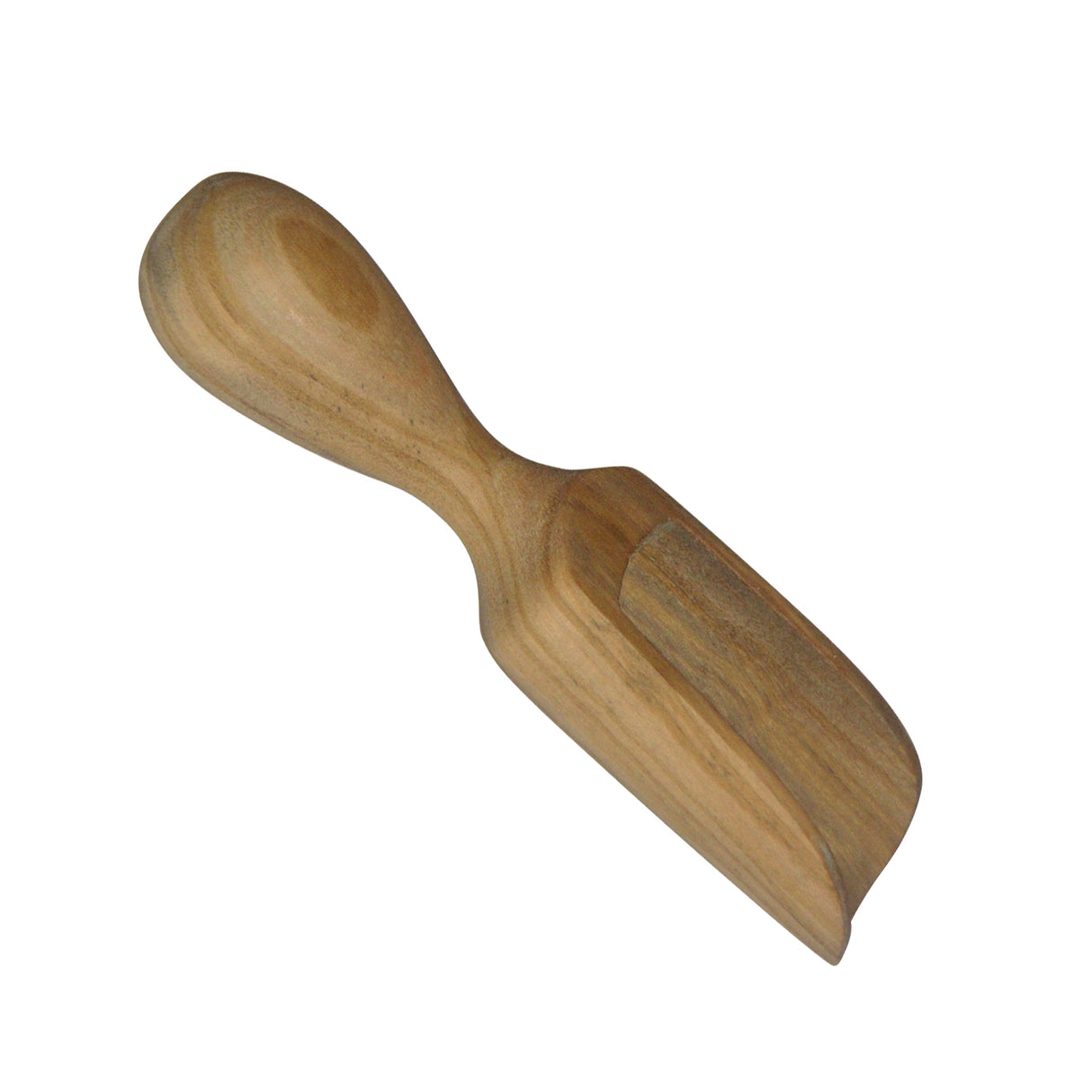 BÉRARD Salzschaufel aus Oliveholz, 10 cm, handgefertigte Gewürzschaufel für Salz und Gewürze, elegante Küchenaccessoire