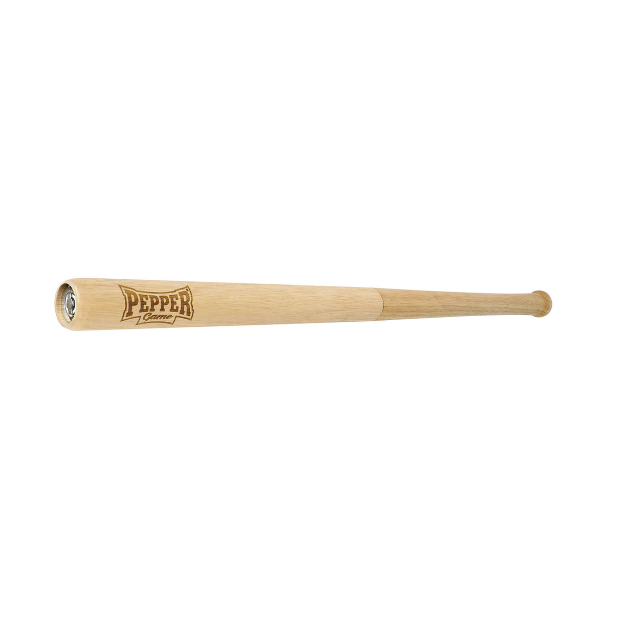 PROFINO Pfeffermühle PEPPER GAME, braun, 71 cm hoch, mit transparentem Mahlwerk und eleganter Holzoberfläche.