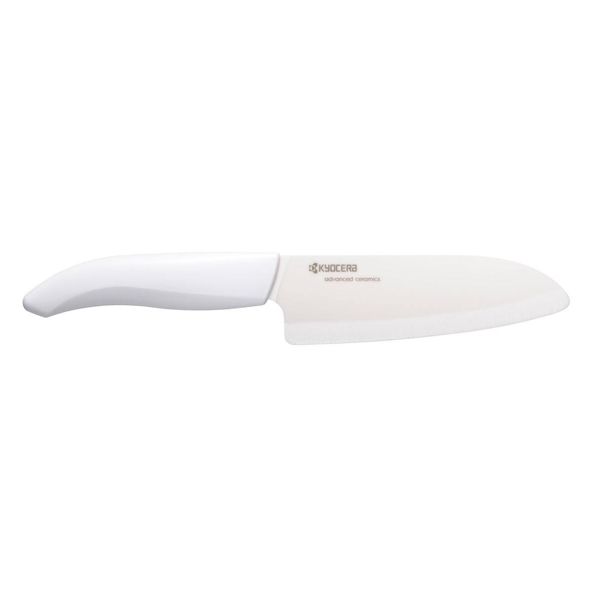 KYOCERA Keramik-Keramik-Schälmesser mit weißem Griff, scharfes Küchenmesser zum Schälen und Schneiden, langlebiges Keramikmaterial