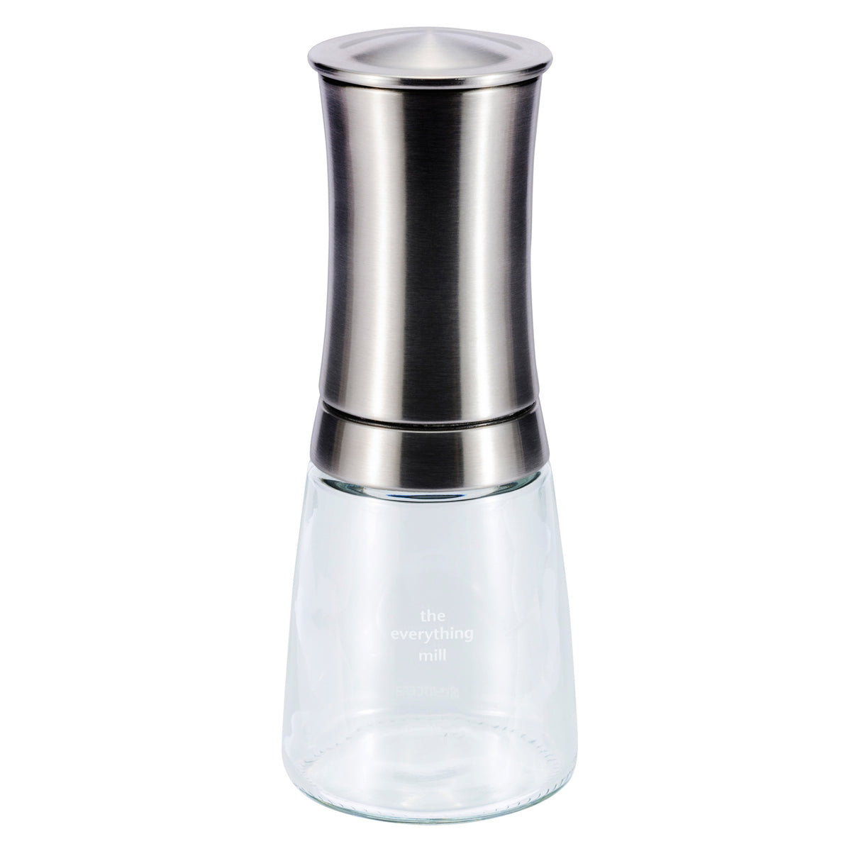 KYOCERA Keramik-Universalmühle, 16 cm, mit schwarzem Kunststoffgehäuse und Edelstahlmühle für Gewürze und Kräuter