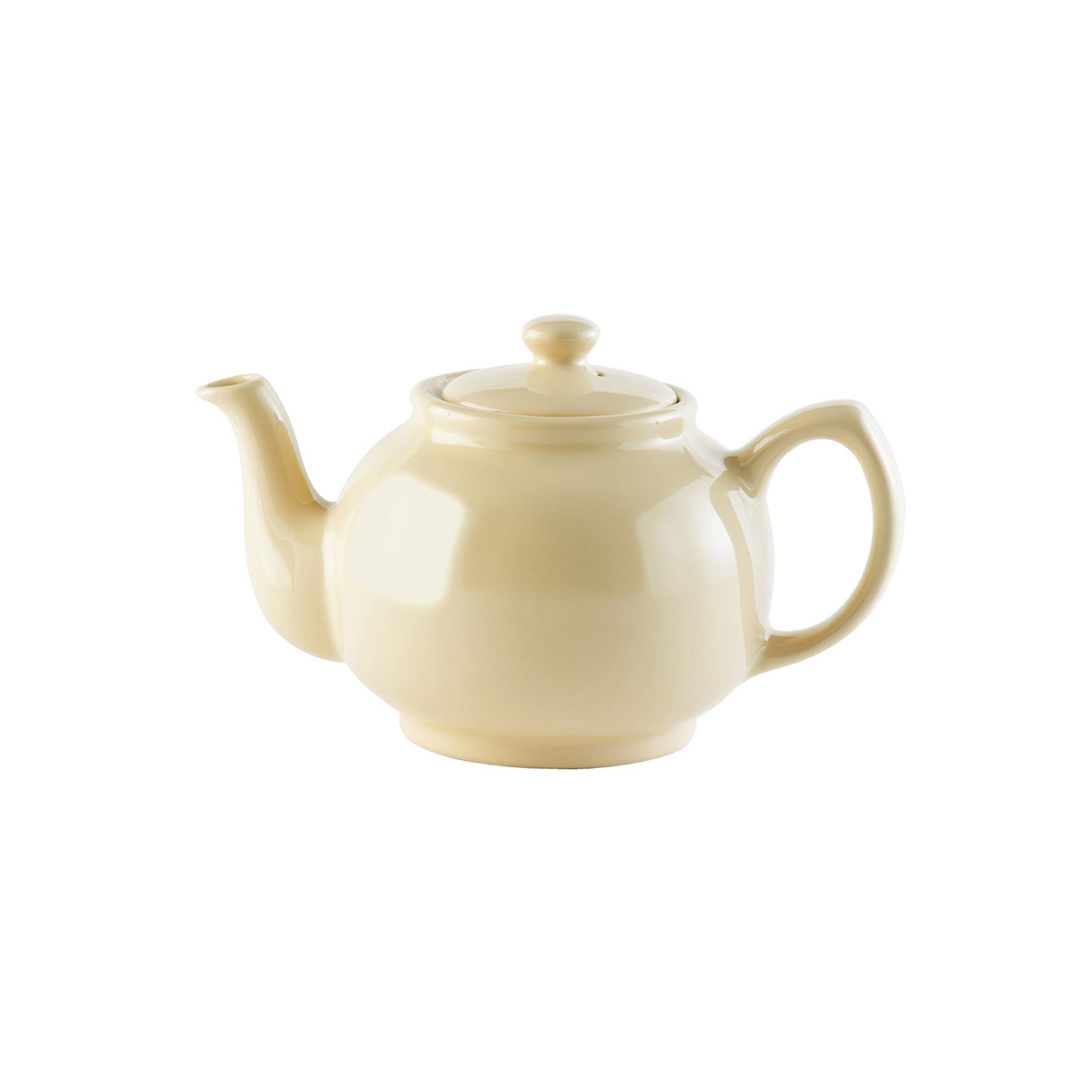 Cremefarbene Teekanne von PRICE & KENSINGTON aus Keramik, elegante Form, ideal für Teezeremonien und stilvolle Tafel.