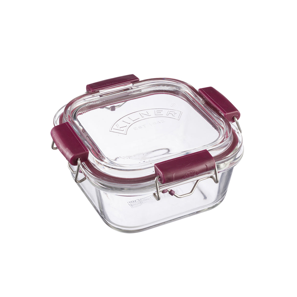 Klare KILNER Frischhaltedose aus Glas, 750 ml, mit Schraubverschluss, für Lebensmittelaufbewahrung
