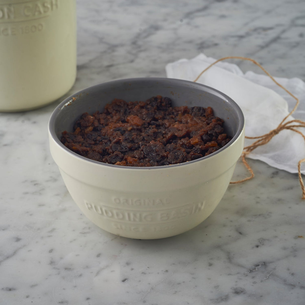 Mason Cash Pudding-Schüssel aus Keramik, 0,9 Liter, zweite Wahl, weiße Schüssel mit glatter Oberfläche und breitem Rand