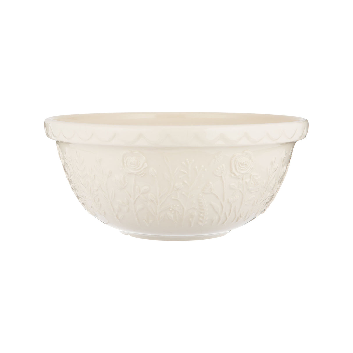 Mason Cash Rührschüssel in "In the Meadow" Design, transparente Keramikschüssel für Backen und Kochen