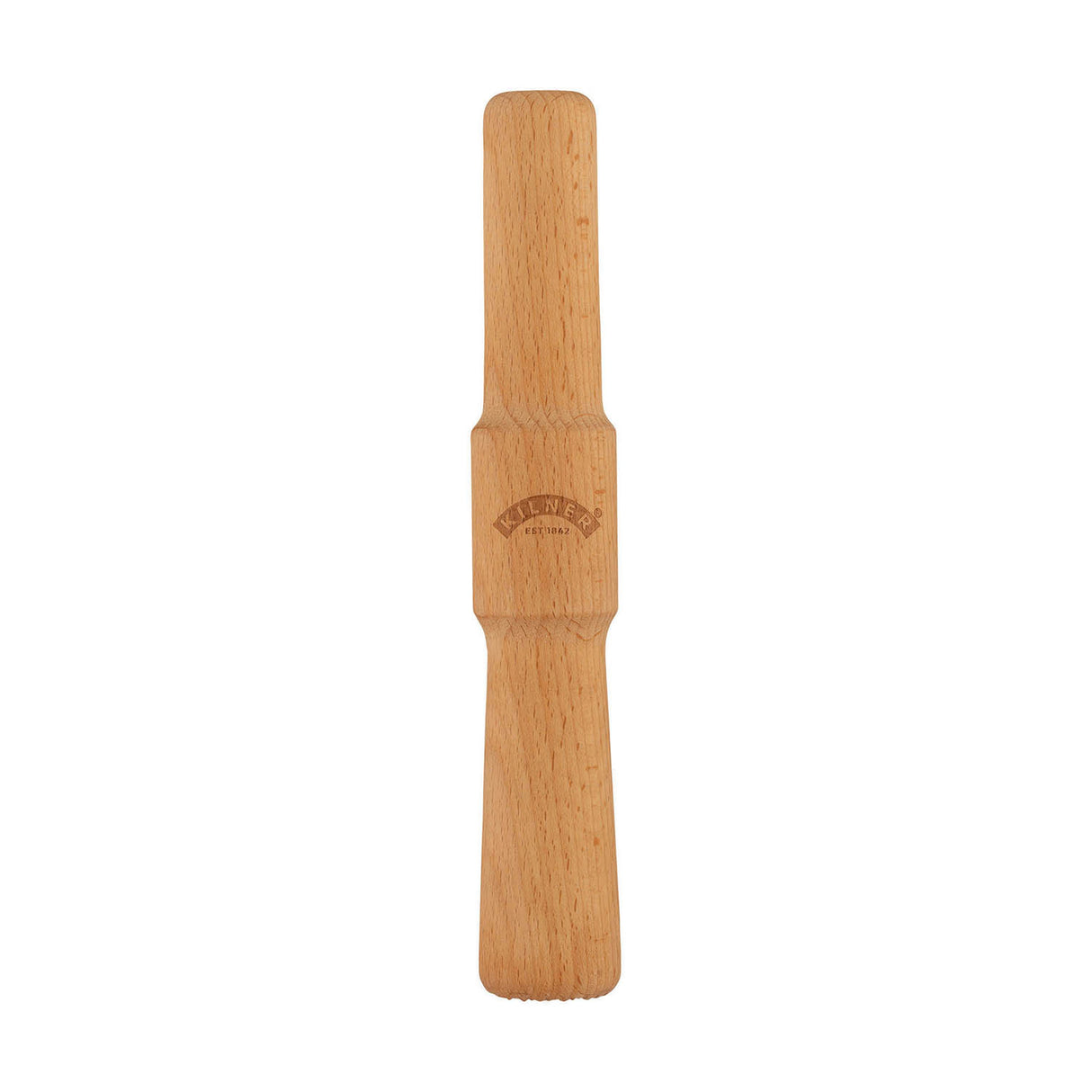 Holz-Fermentier-Stößel von KILNER, 24,5 cm, zum Zerdrücken und Mischen von fermentierten Lebensmitteln oder Zutaten.