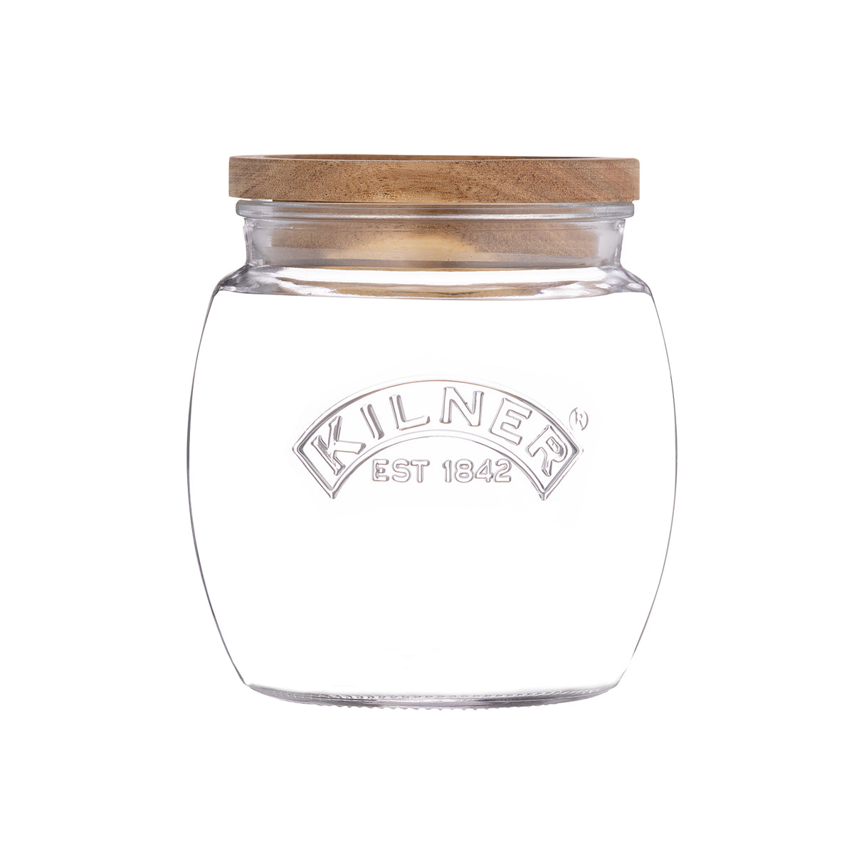 KILNER Vorratsglas, universell, transparent mit Schraubverschluss, ideal für Lebensmittelaufbewahrung, Nahaufnahme