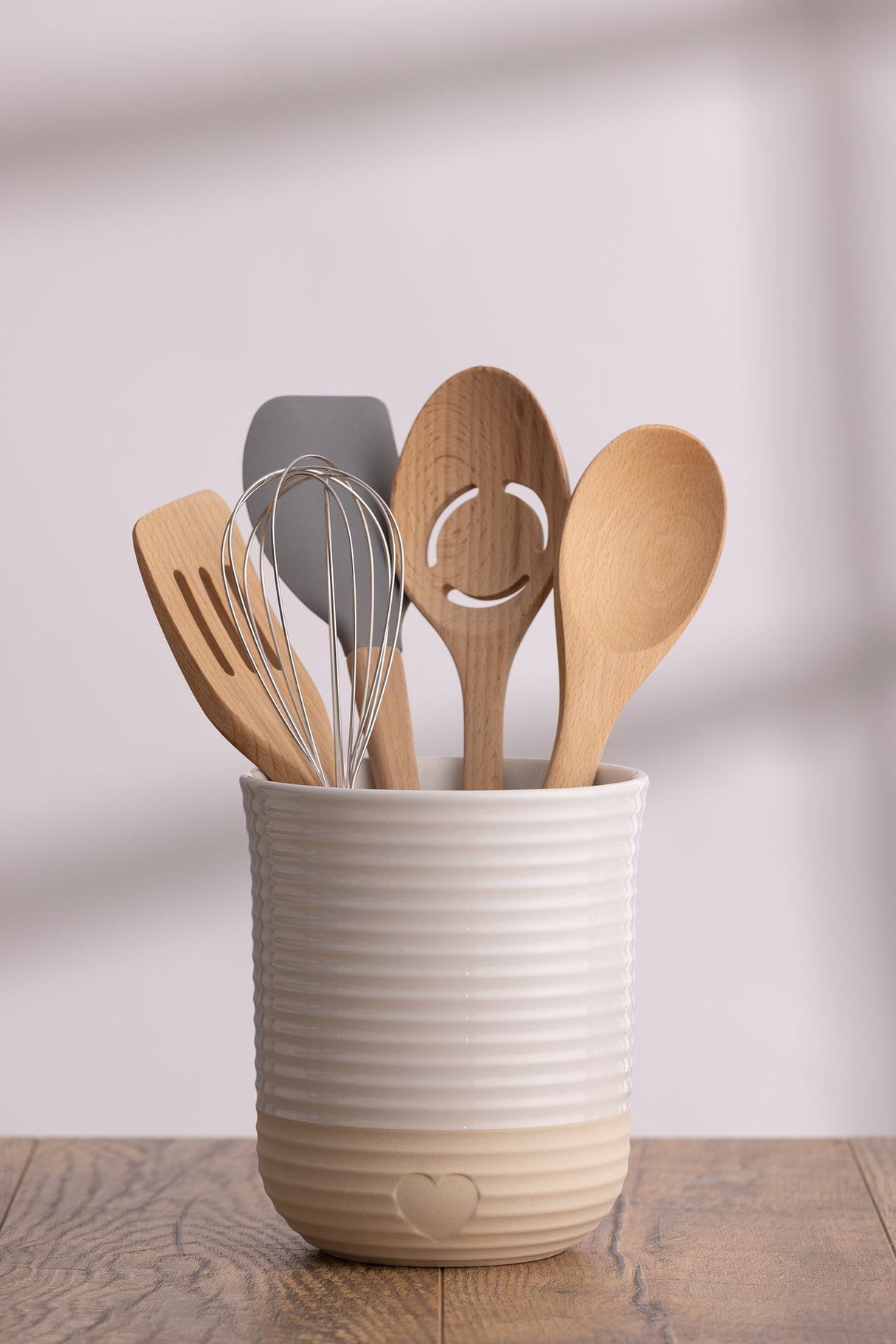 MASON CASH Utensilienbehälter in Rustik Charm, beiges Design, aus langlebigem Material für Küchenutensilien