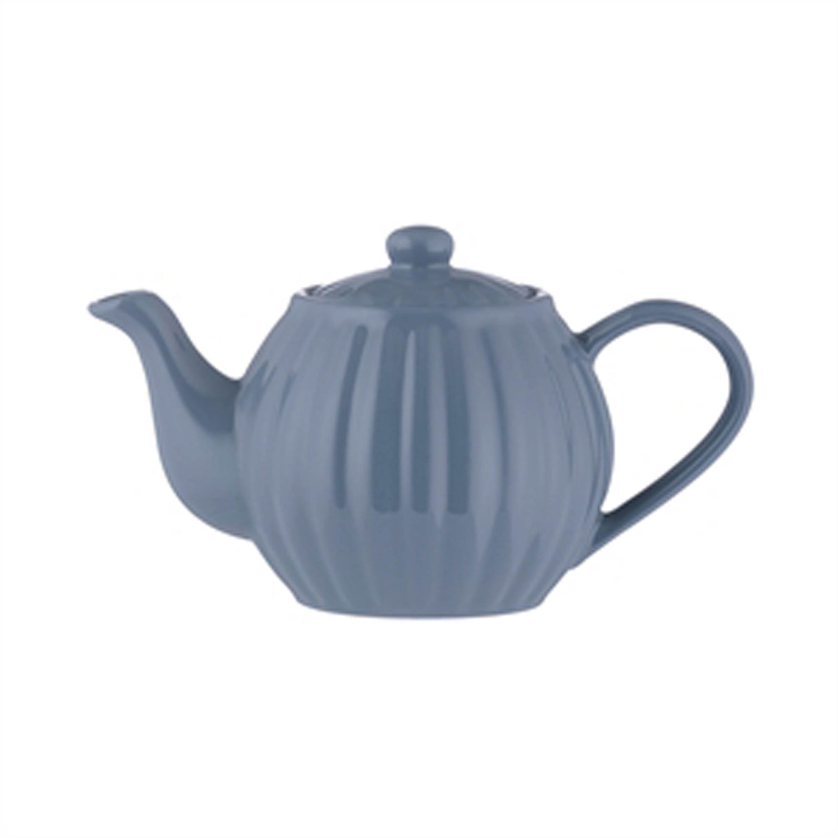 Hellblaue PRICE & KENSINGTON Teekanne mit 2 Tassen aus Porzellan, elegantes Teeservice für gemütliche Teestunden.