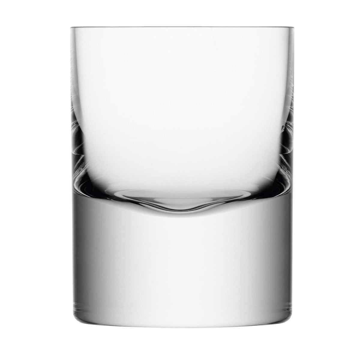Set of two LSA Boris 250ml clear tumblers, stylish glass drinkware with sleek design for beverages.