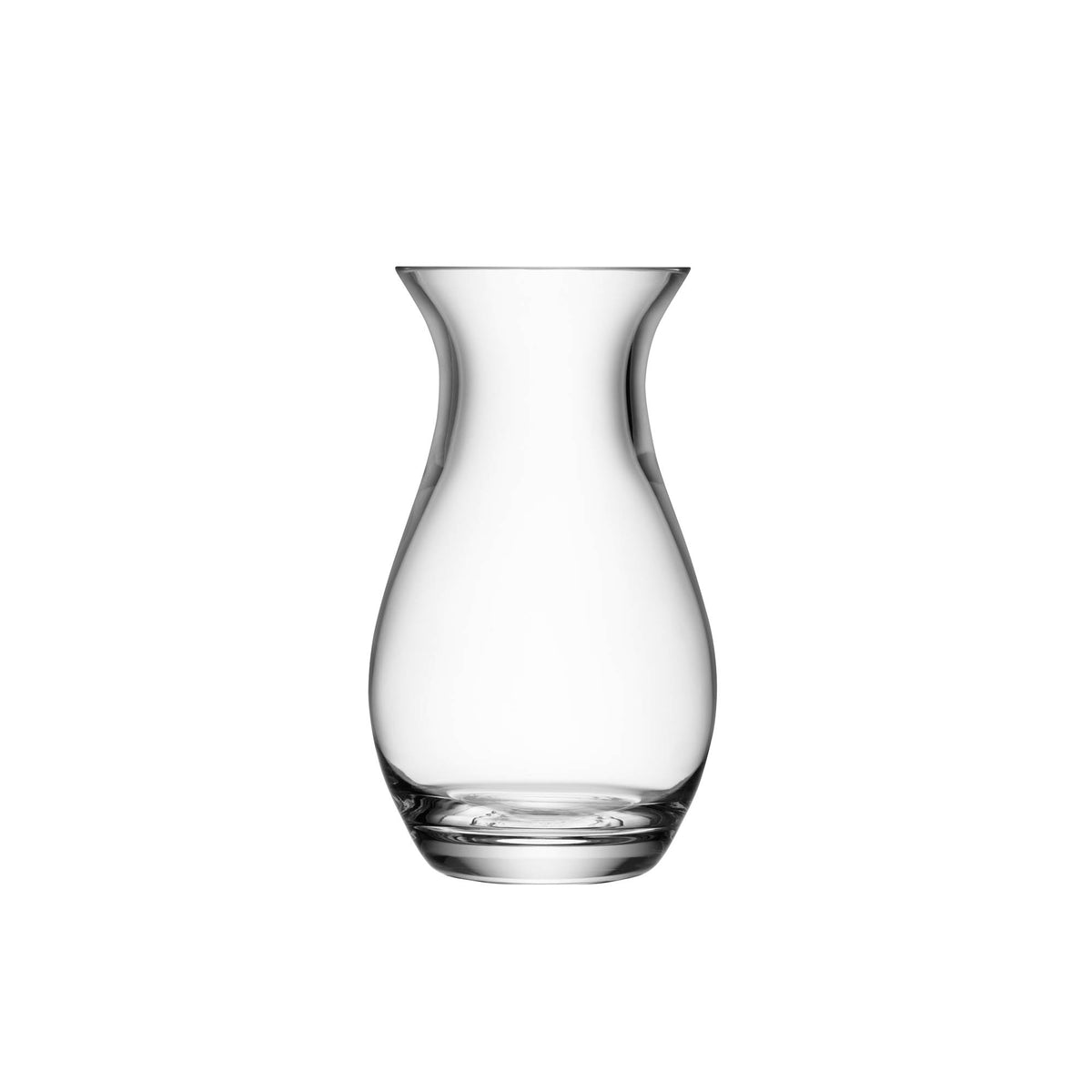Clear LSA Flower Grand Posy Vase, 32cm tall, with a smooth rounded design, perfect for displaying floral arrangements.
