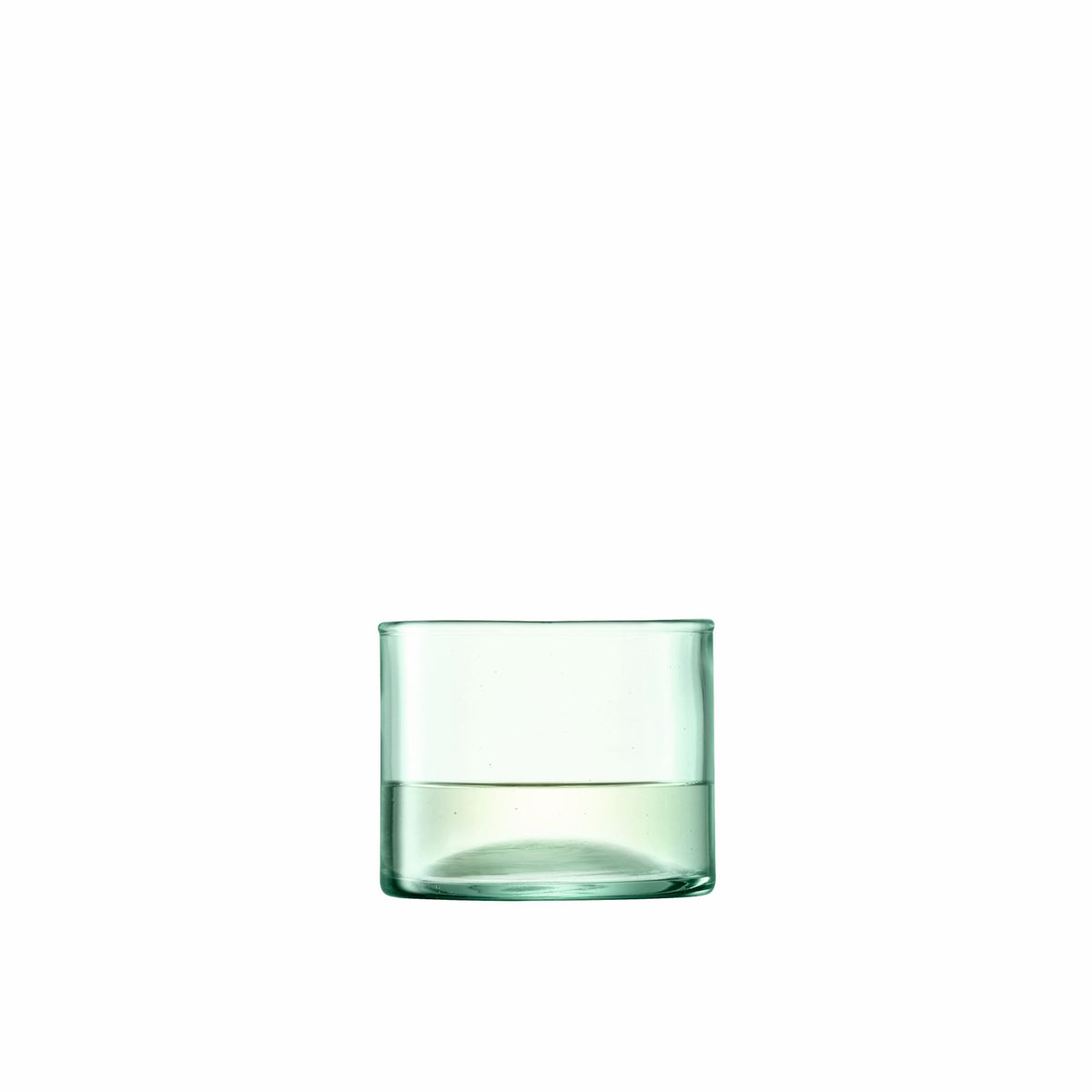 Set of four LSA CANOPY matte 270ml tumblers, stylish glass drinkware with a modern design.
