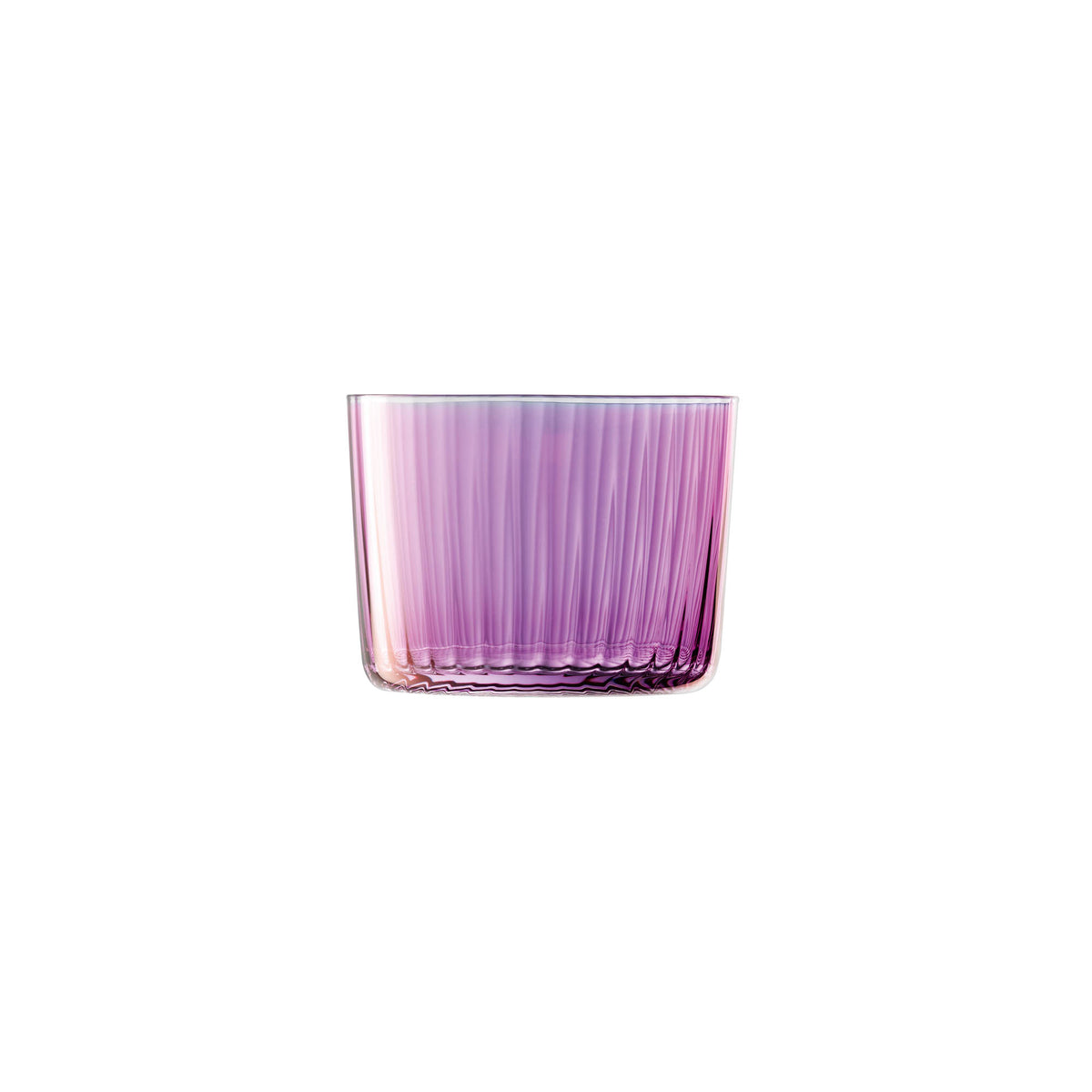 LSA Gems tealight holder set with four assorted garnet-colored glass candle holders, each approximately 6cm tall.