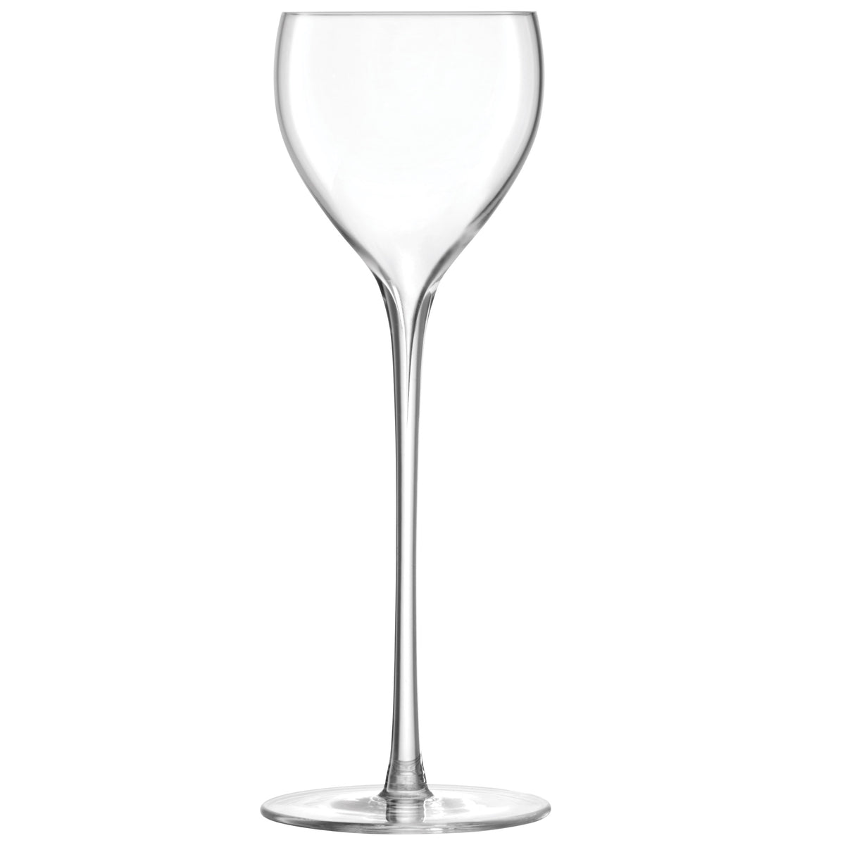 Set of two clear LSA Likörglas SAVOY with 110ml capacity, elegant glassware for serving liqueurs and spirits.