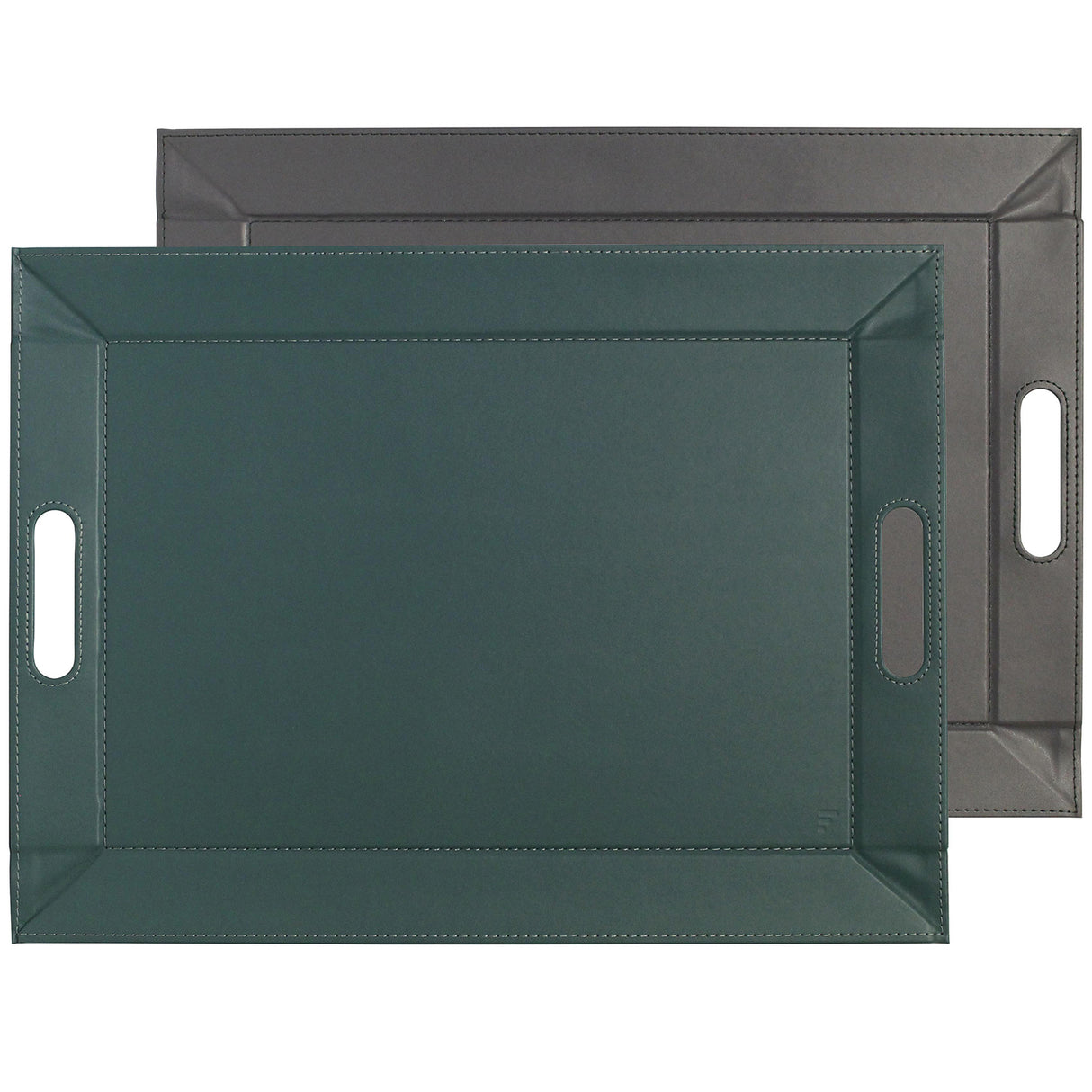 Großes Wendetablett von Freeform, 2-in-1 Tablett und Tischset DUO, beidseitig nutzbar, modernes Design, praktische Oberfläche