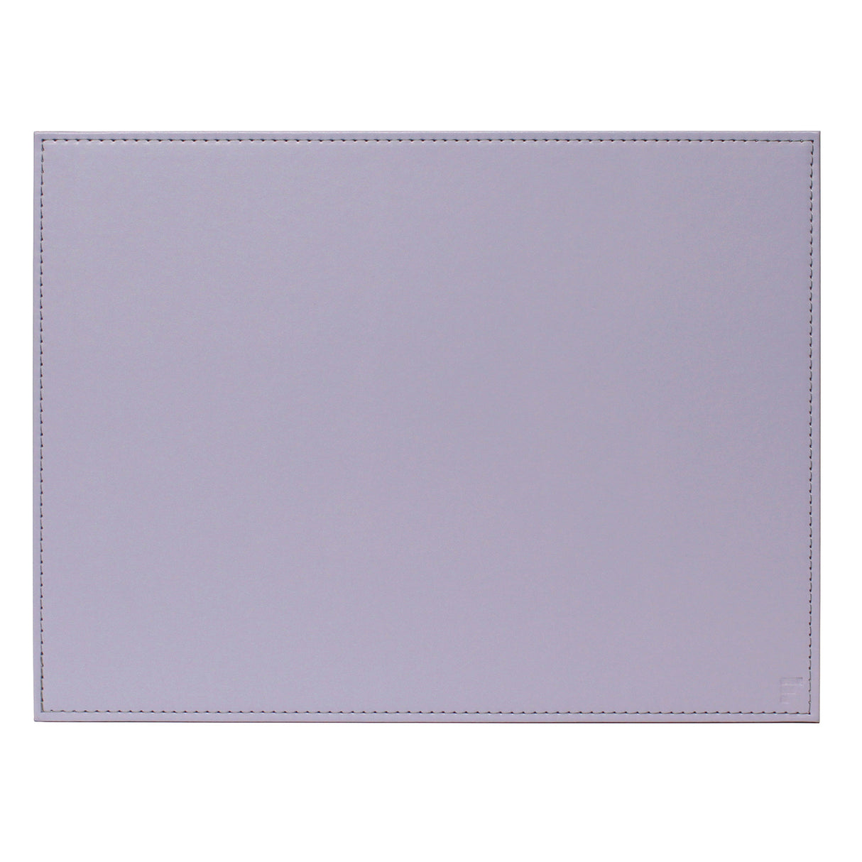 FREEFORM Platzset DUO in Flieder und Grau, rechteckiges Tischset mit modernem Design, geeignet für den Essbereich.