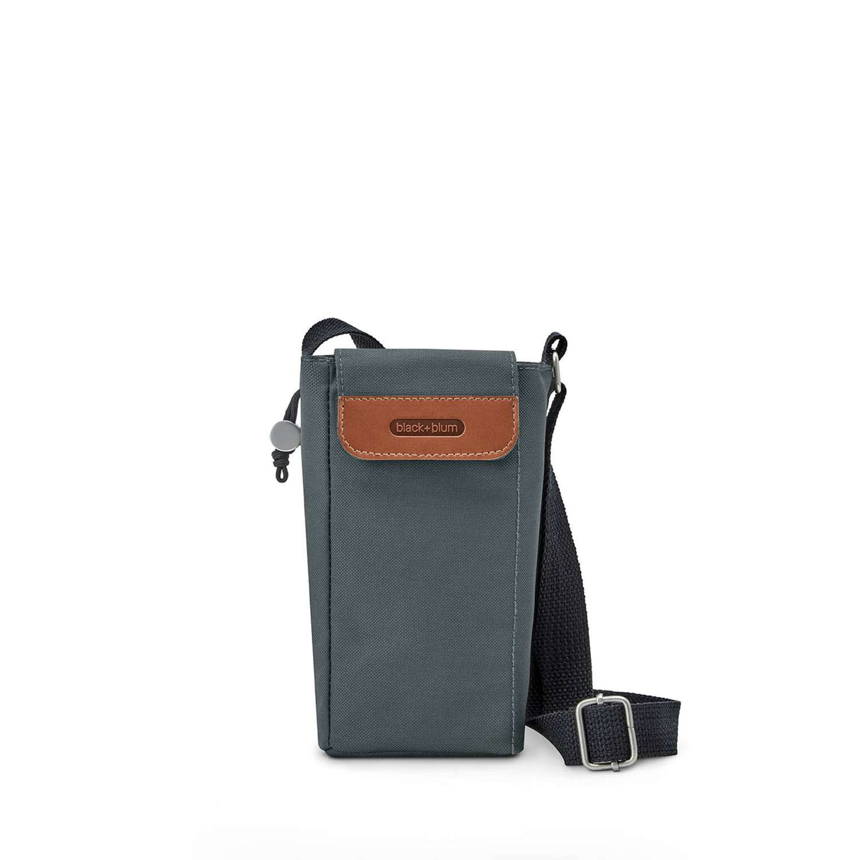 Isolierte Flaschentasche von black+blum, stilvoller Getränke-Transportbehälter, perfekt für unterwegs, aus langlebigem Material.
