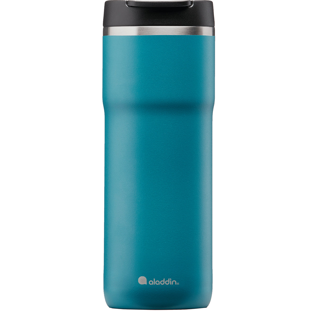 ALADDIN Thermobecher Barista in Marine-Blau, 470 ml, isoliert, mit Deckel und ergonomischem Griff, für heiße Getränke.