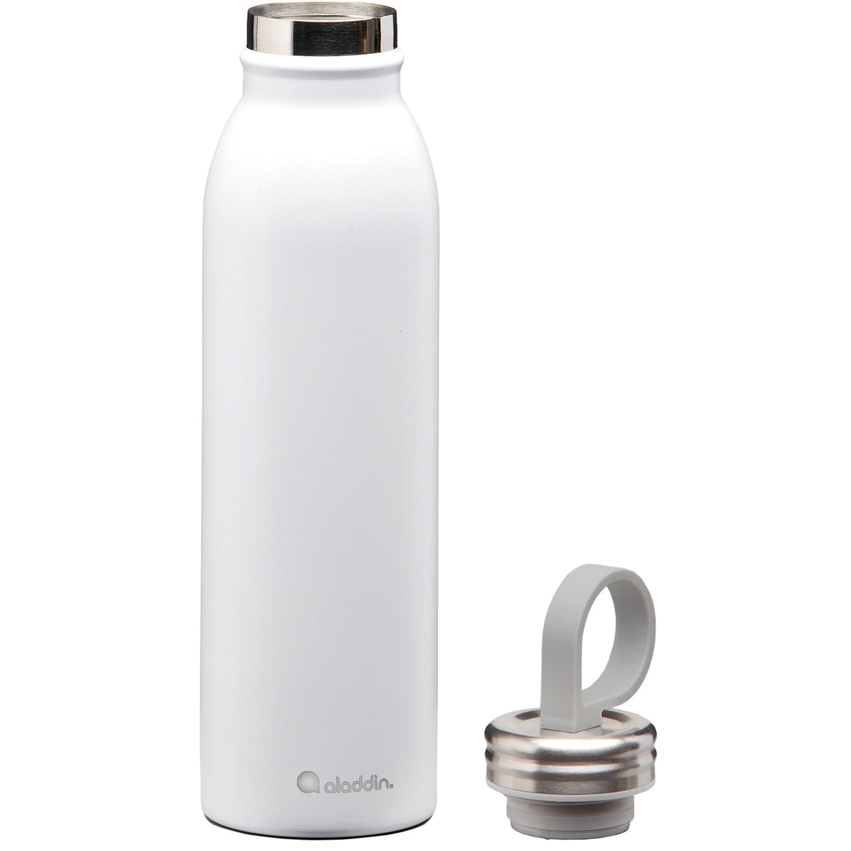 ALADDIN Isolierflasche CHILLED in Schnee-Weiß, 550 ml, mit doppelwandiger Isolierung und robustem Design.