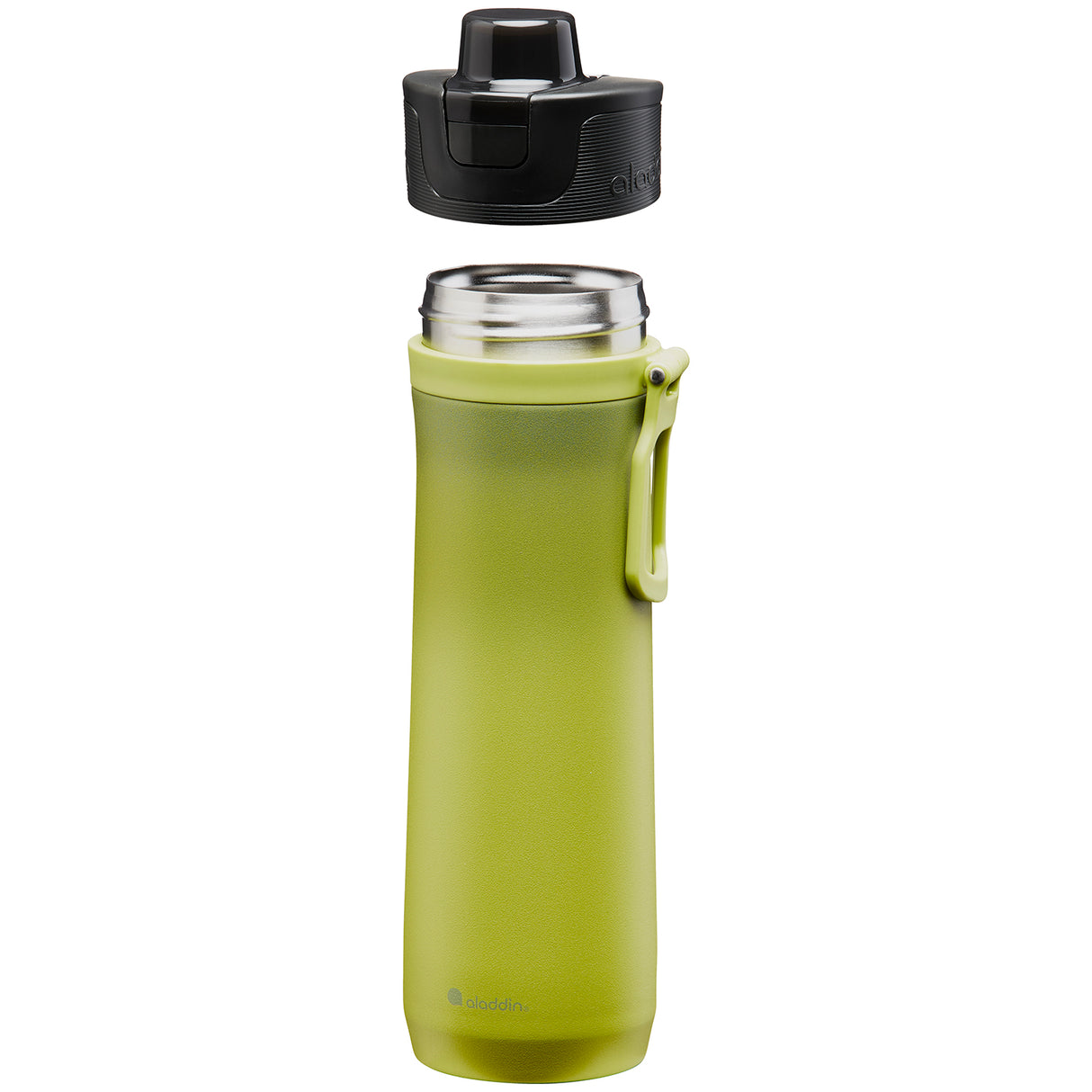 ALADDIN Isolierflasche SPORTS THERMAVAC in Limette, langlebige Thermoflasche für Getränke, robuste und isolierende Flasche