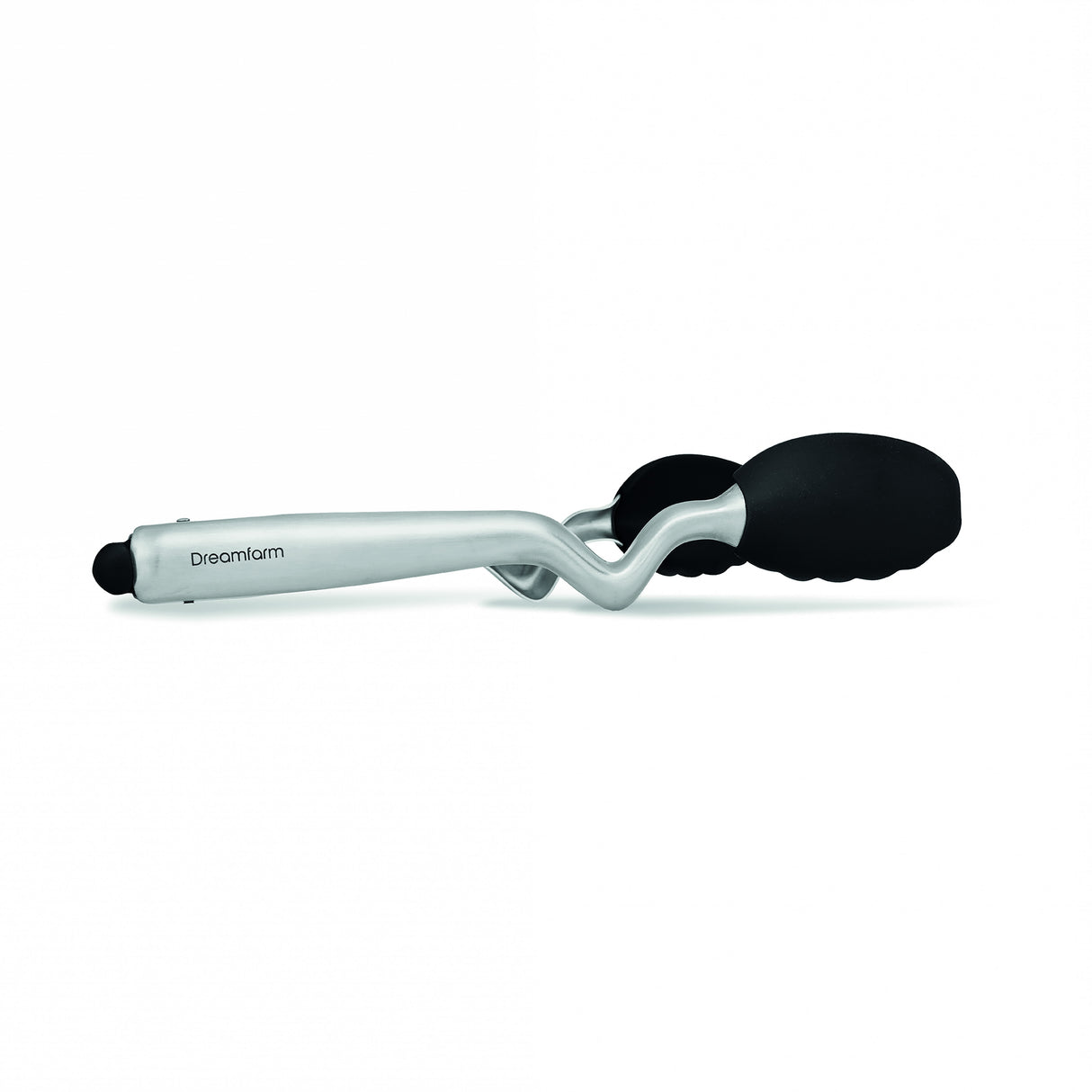 Nylon-Küchenzange Clongs Lite von Dreamfarm, ergonomisches Design, ideal zum Greifen und Servieren in der Küche, in blau.