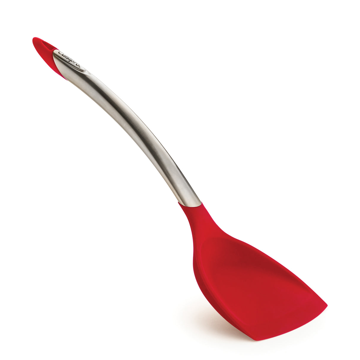 Cuisipro Elegance Wok-Wender aus satiniertem Edelstahl, 32 cm, in drei Farben, handlicher Kochhelfer für Wok-Gerichte