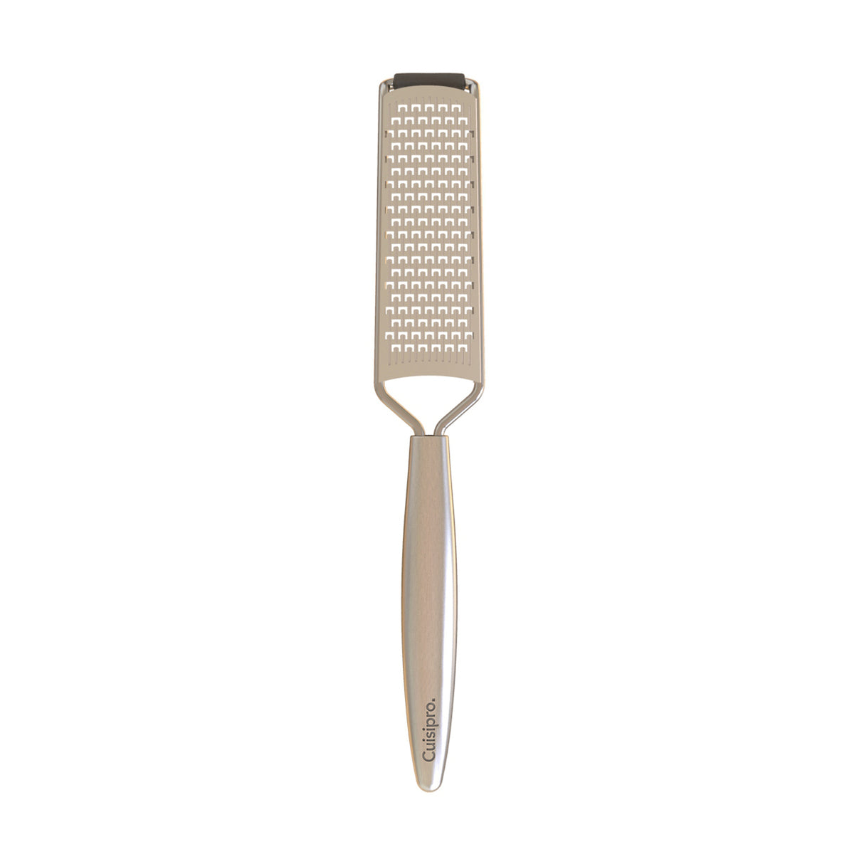 Edelstahl-Mini-Feinreibe von CUISIPRO, 20 cm lang, mit feiner Reibfläche für Küchenarbeiten.