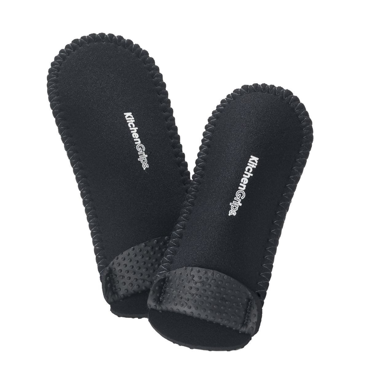 Großer hitze- und kältebeständiger Kochhandschuh aus FLXaPrene in drei Farben, einzeln, für sichere Küchenarbeit.