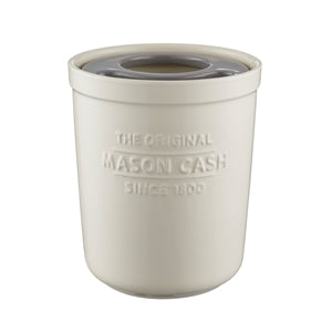 Mason Cash Utensilienbehälter aus Steingut, 2-in-1, mit zwei Fächern für Küchenutensilien, modernes Design