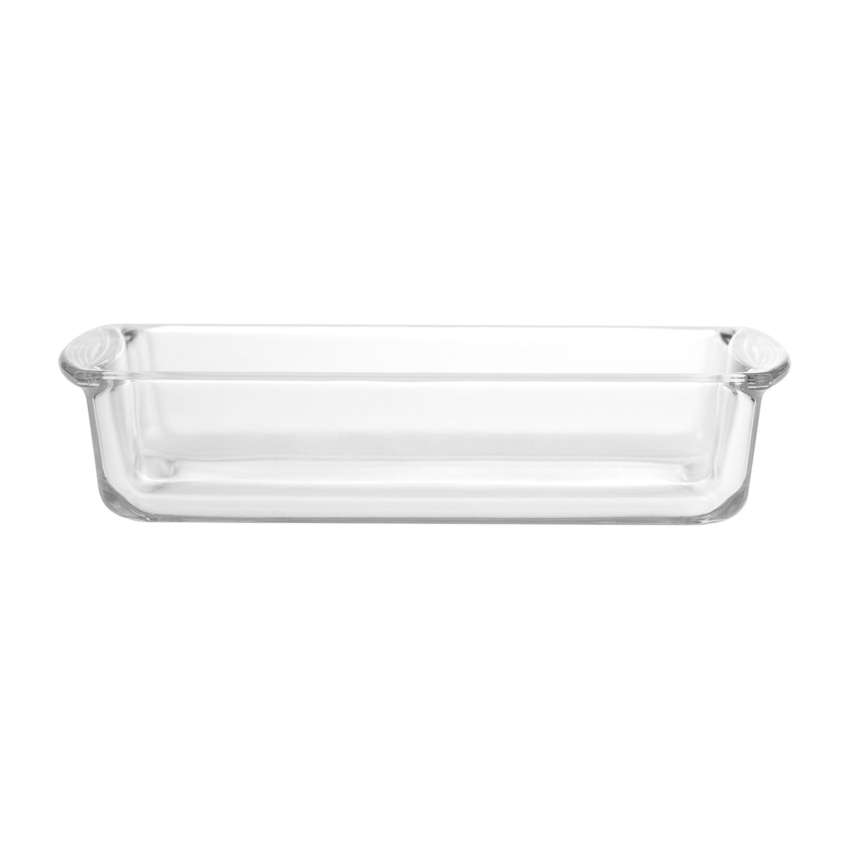 Rechteckige Glas-Auflaufform von Mason Cash mit 1,3 Liter Fassungsvermögen, klare Sicht und hitzebeständig.