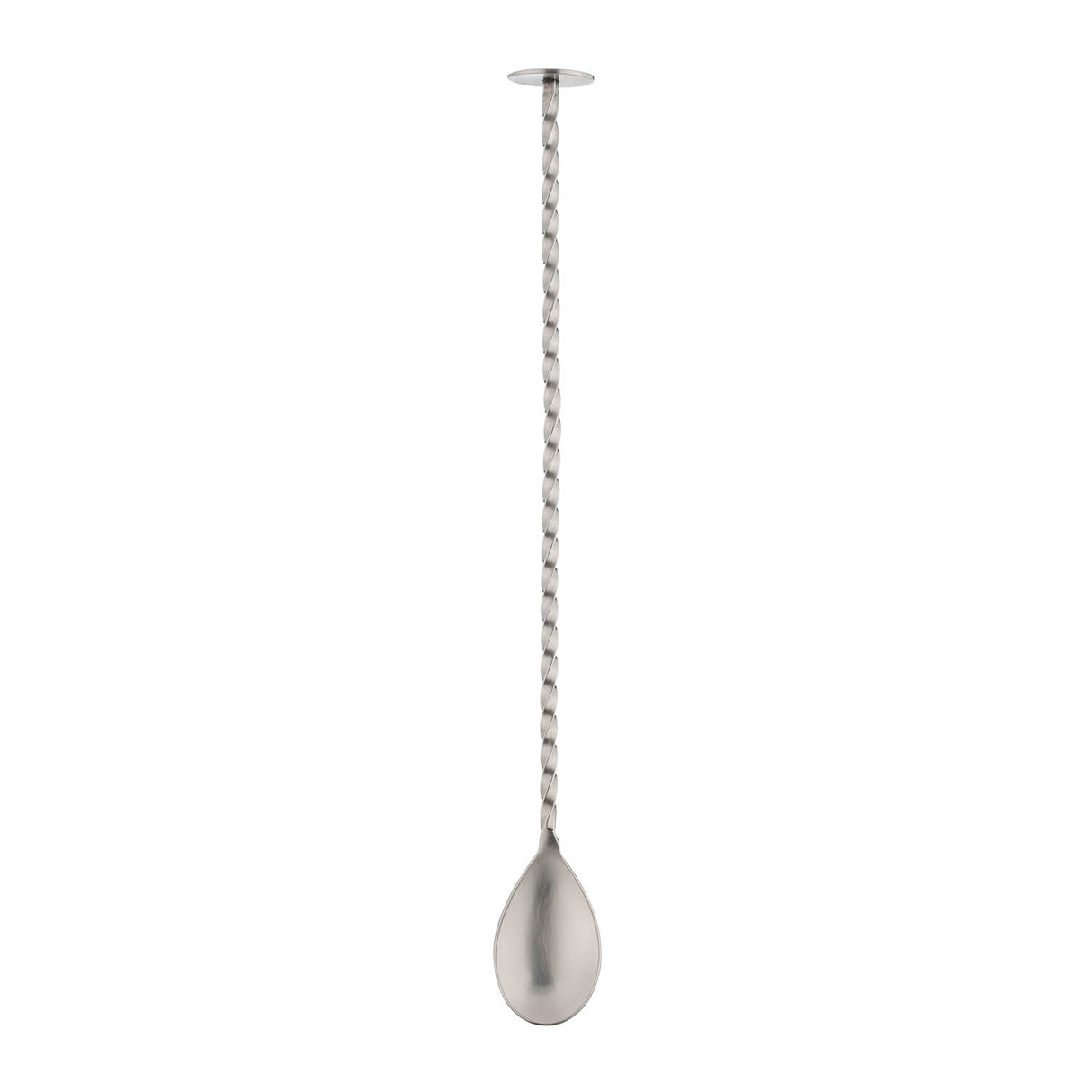 Viners Cocktail-Mix-Löffel, 27 cm lang, aus Edelstahl mit gebogener Spitze für Cocktails und Mixgetränke.