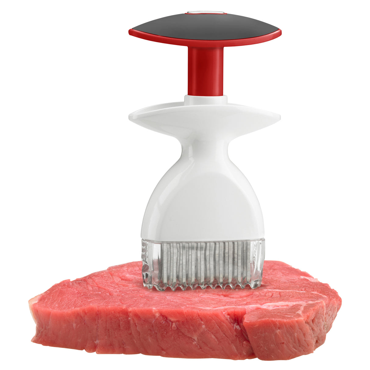Zyliss Fleischzartmacher, Küchengerät für zartes Fleisch, mit Edelstahlklingen und ergonomischem Griff.