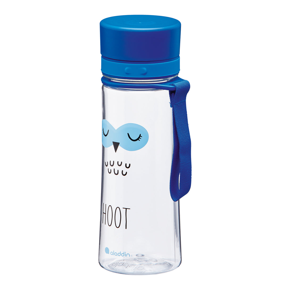 Bunte Kindertrinkflasche von ALADDIN mit Tiermotiv, 350 ml, aus Kunststoff, in zwei Varianten, für Kinder geeignet
