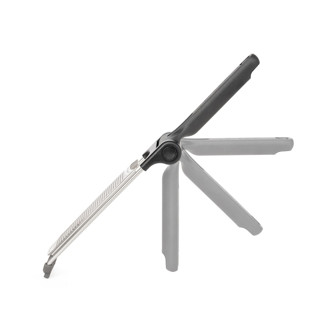 Faltebare, feine Reibe aus Edelstahl von CUISIPRO, 23,5 cm lang, ideal zum Reiben von Käse, Gewürzen oder Gemüse.