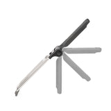 Faltebare, feine Reibe aus Edelstahl von CUISIPRO, 23,5 cm lang, ideal zum Reiben von Käse, Gewürzen oder Gemüse.