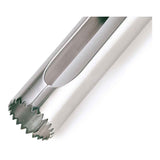 Roter CUISIPRO Apfelkernausstecher mit ergonomischem Griff, zum Entfernen von Apfelkernen.