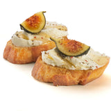 CUISIPRO Frischkäse-Set, weiß, cremige Frischkäsesorten in verschiedenen Packungen, ideal für Frühstück und Snacks.