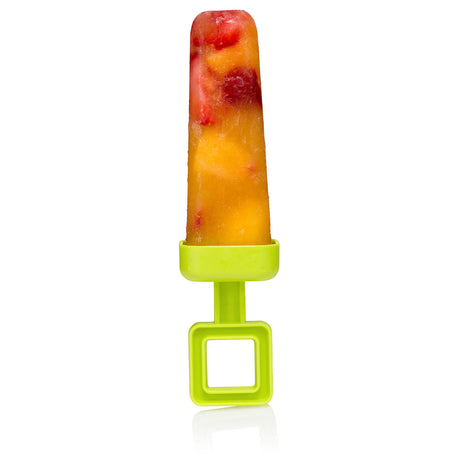 Viereckige Eiscremeformen von CUISIPRO, 6er Set, Kunststoff, zum Herstellen von Eis am Stiel in verschiedenen Größen