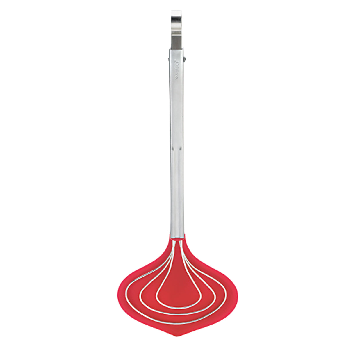 CUISIPRO Fisch- und Servierzange in Rot, 33 cm, mit langlebigem Edelstahl für das Servieren von Fisch und Speisen